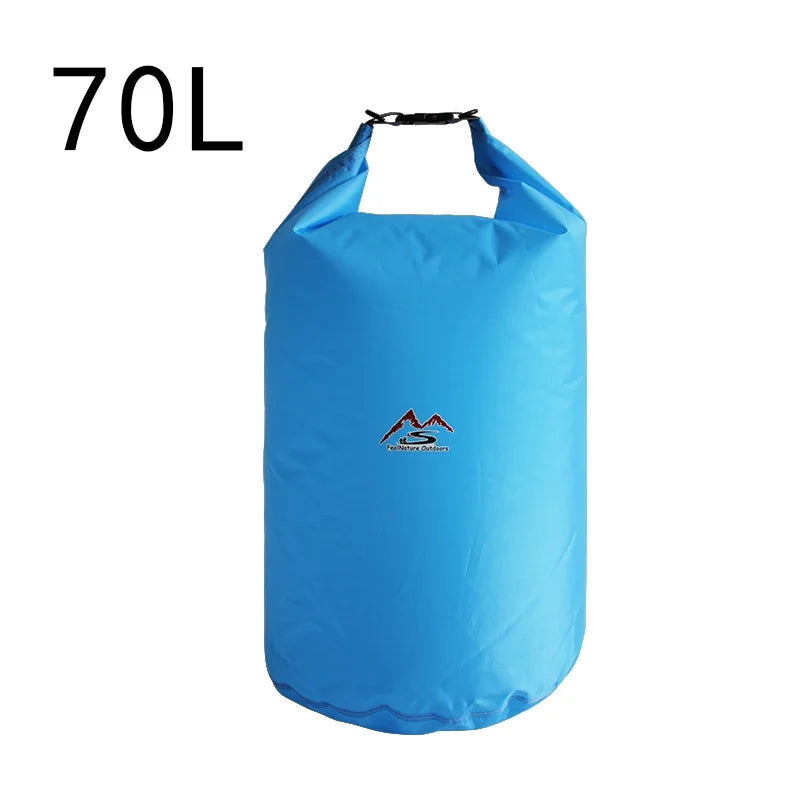 5L10L20L40L70L Waterproof Large Capacity Bag Dry Bag For Camping At Deriva Hiking Swimming Rafting Kayak River Trekking Bags