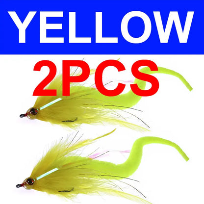 Bimoo Dragon Tail Pike and Muskie Streamers