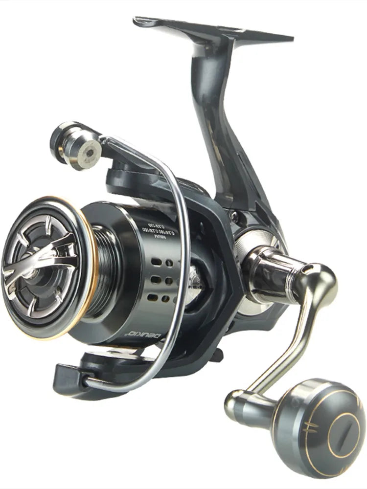 DEUKIO Spinning Fishing Reel 2000-7000 Series 15KG Max Drag Ultralight Saltwater Surf Fishing Lure Reel
