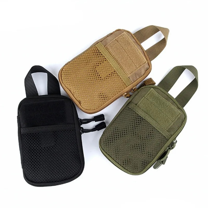 EDC Molle Pouch Small Waist Pack Camping Hiking Hunting Accessories Bag Mobile Phone Case Holder Outdoor Sports EMT Bags