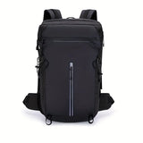 Outdoor Mountaineering Versatile Lightweight Backpack - Waterproof Nylon Expandable & Foldable bag for Hiking/Camping/Cycling