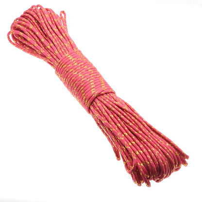 Gold & Silver 550 Paracord – Type III, 100ft, 19 Colors