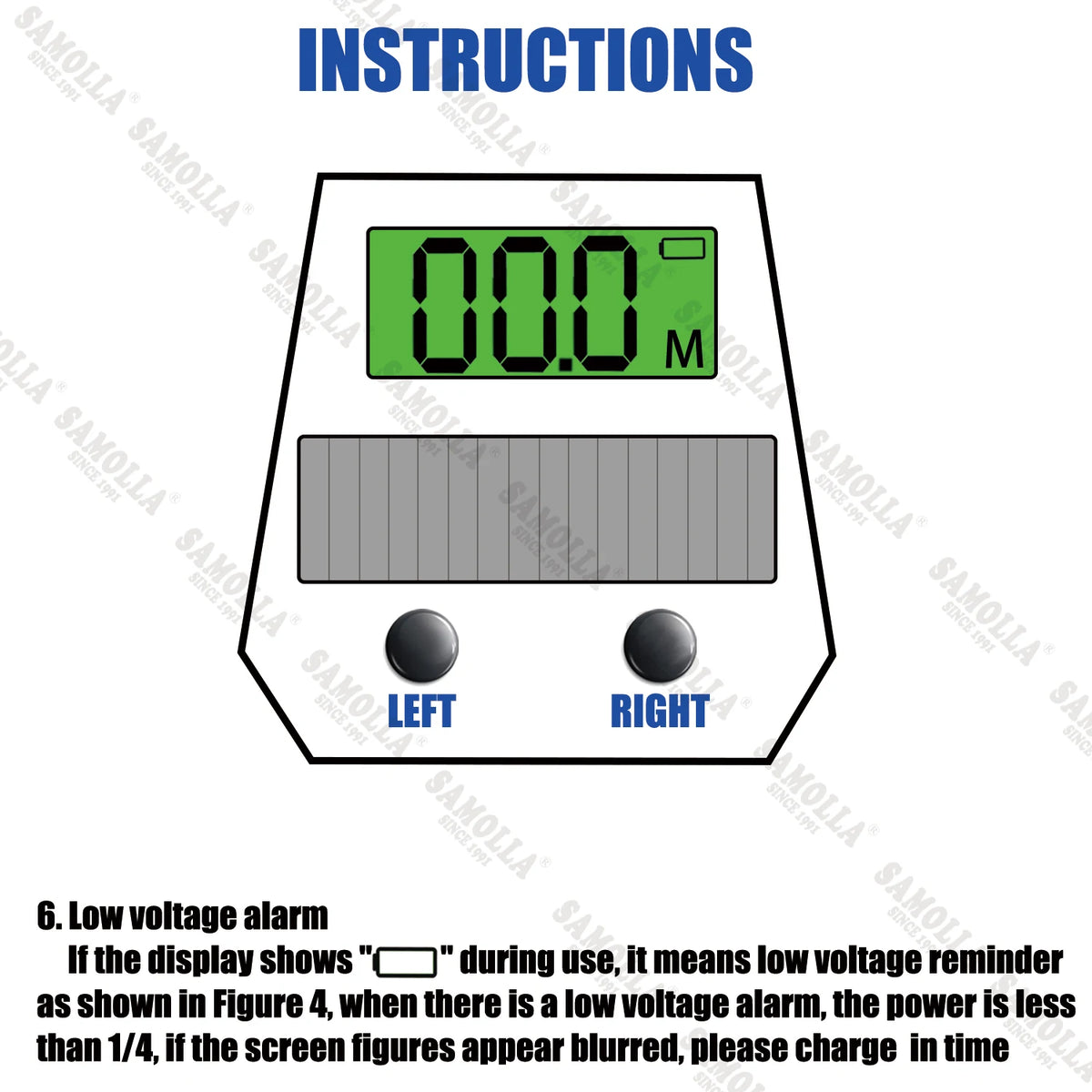 Electronic Baitcasting Reel with LED Line Counter Screen