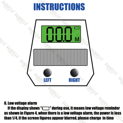 Electronic Baitcasting Reel with LED Line Counter Screen