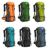70L Mountaineering Bag Outdoor Sports Backpack Waterproof Hiking Backpack Camping Climbing Rucksack Travel Trekking Rucksack