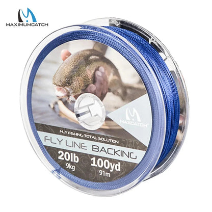 Maximumcatch Braided Fly Backing Line (50-300 Yds)