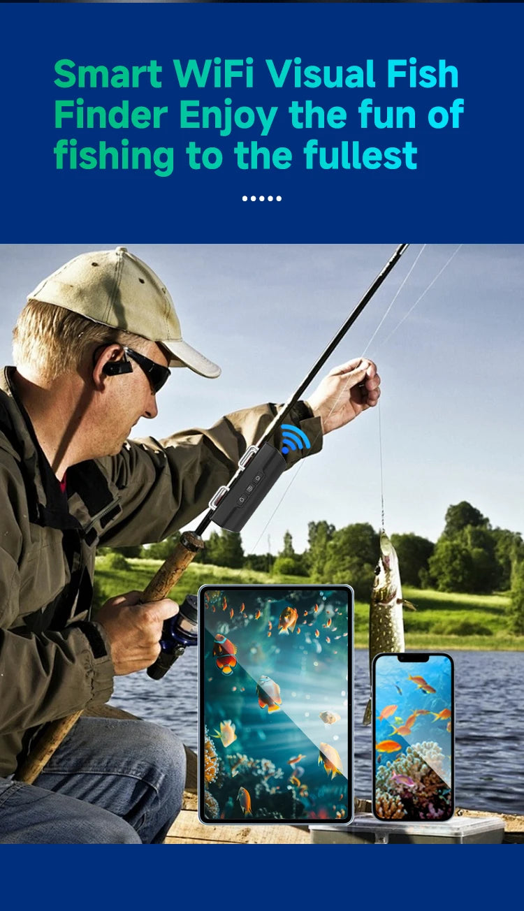 Dodosee WiFi Underwater Fishing Camera (Streams to Your Phone)