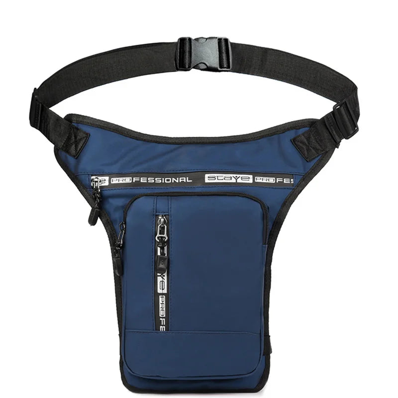 Men's and Women's Running Sports Waist Bag Multi-Functional Mobile Phone Bag Cross-Body Mini Leg Bag