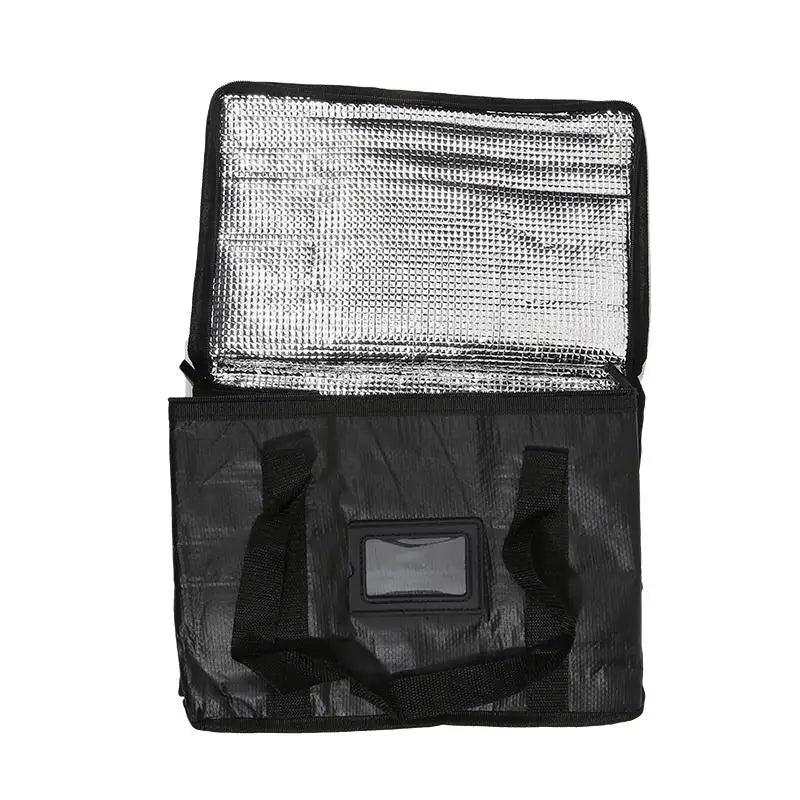 1pc Large Insulated Picnic Bags, Thermal Food Cooler Tote for Outdoor Camping Beach, Leakproof Portable Cooler Bag with Zipper