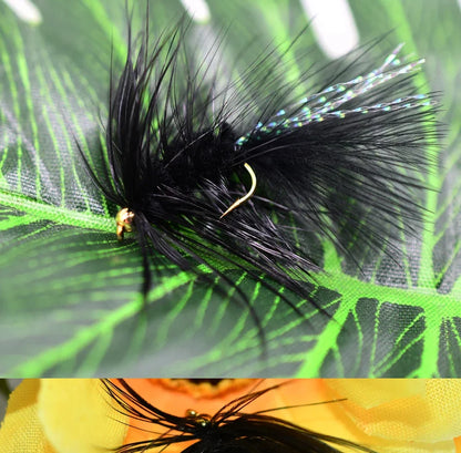 Topranc Beadhead Woolly Bugger Streamers (10 Pack)