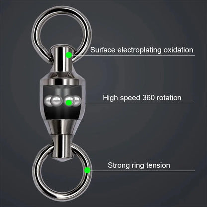 GOBAIT Ball Bearing Swivel Snap Kit (20 Pack)