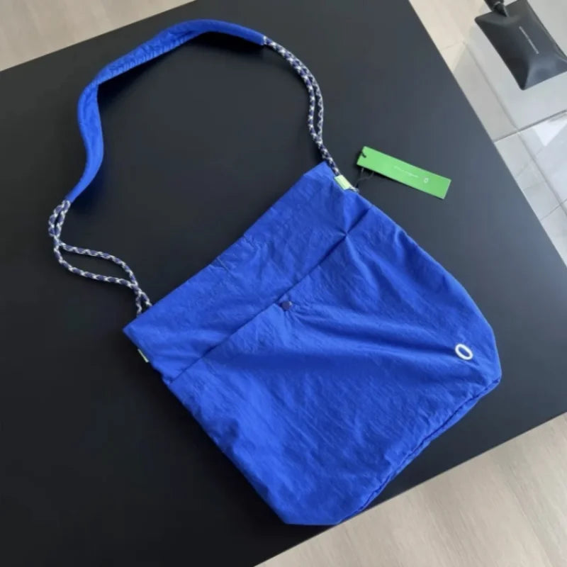 Mountain Utility Crossbody - Couples' Unisex, Wrinkled, Light, Water-Resistant, Multi-Pocket, Hiking/Daily, Retro Cool