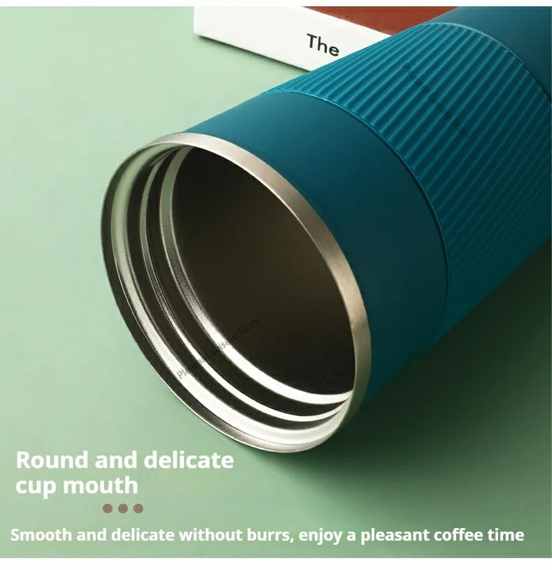 380/510ML Stainless Steel Car Thermal Cup Coffee Cup  for Outdoor Sports Cold and Heat Thermal Mug Tumbler Insulated Flask Water