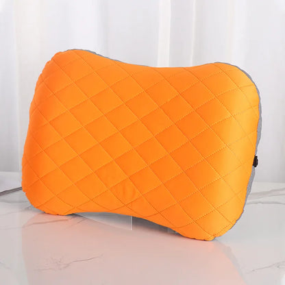 Outdoor Travel Portable Inflatable Pillow Outdoor Cushion Camp Beach Car Hotel Foldable Headrest Sleep Tent Use Accessories