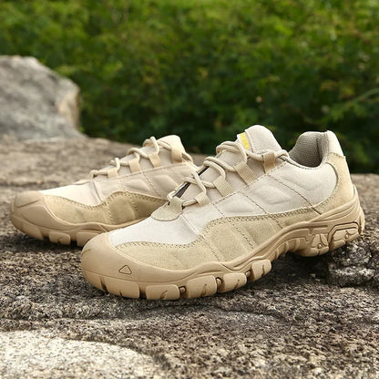 Men’s Outdoor Hiking Shoes – Anti-Slip Thick Sole Trekking Boots | Durable Walking & Exercise Sneakers