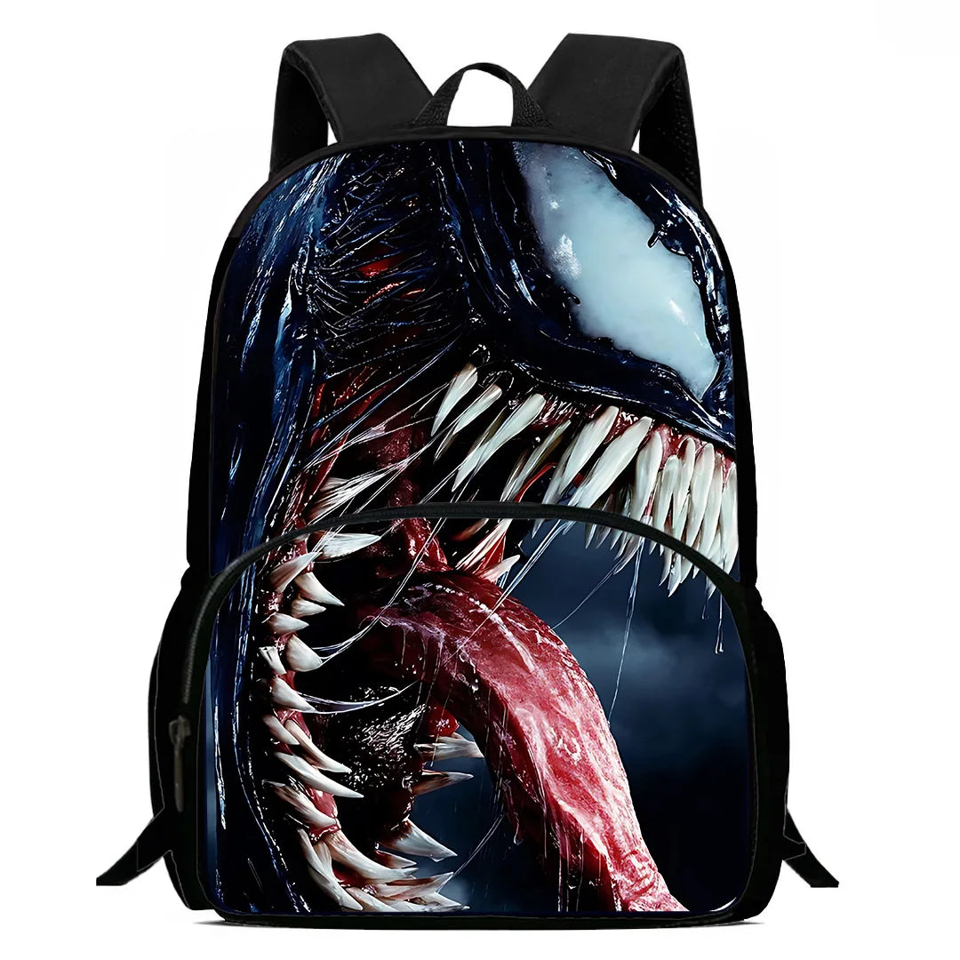 Kids Movie Venoms Backpacks Boys and Girls Student Birthday Gift Child School Bags Large Capacity Camping Durable Rucksack