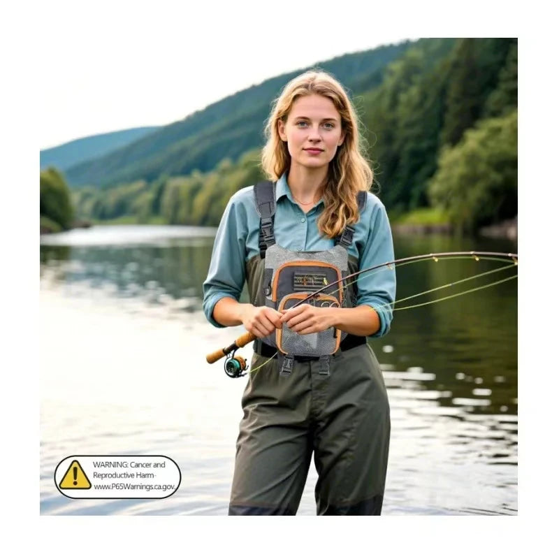 Ultralight Fly Fishing Chest Pack and Fanny Pack
