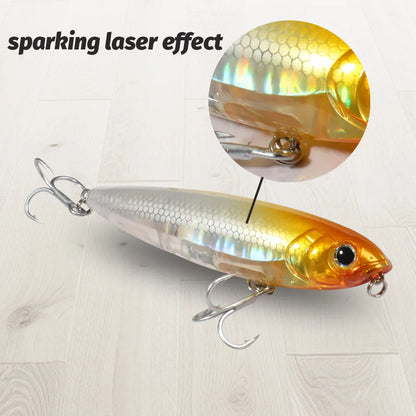 GOBAIT Floating Pencil Topwater Lure, 10cm Walk-the-Dog