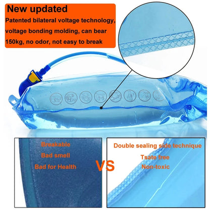Water Bladder Bag Water Reservoir Hydration Pack 1L 1.5L 2L 3L Storage Bag BPA Free Running Hydration Vest Backpack