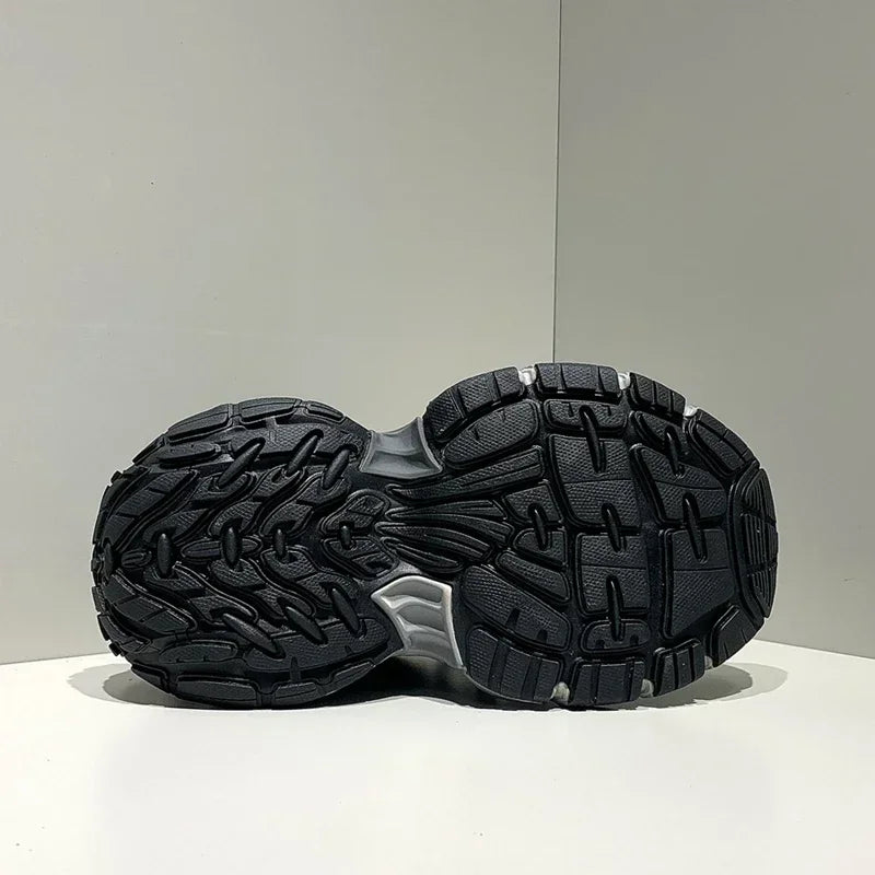 Men’s & Women’s Platform Sneakers – Genuine Leather Casual Walking & Sports Shoes