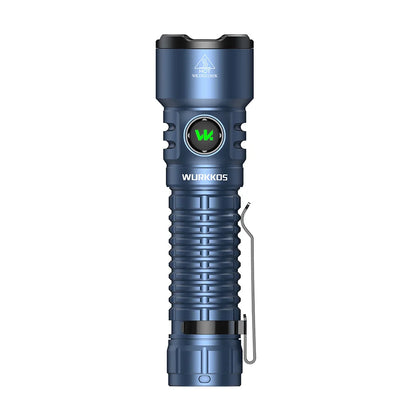 Wurkkos TS28 Tactical Flashlight 21700 Rechargeable 3200Lumens Portable Magnetic Tail Cap Flashlight IPX8 Waterproof Tail Switch
