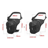Motorcycle Leg Side Bag Waist Leg Bag Thigh Belt Hip Bum Fanny Pack EVA Hard Shell Outdoor Motorbike Drop Leg Bag Phone Purse