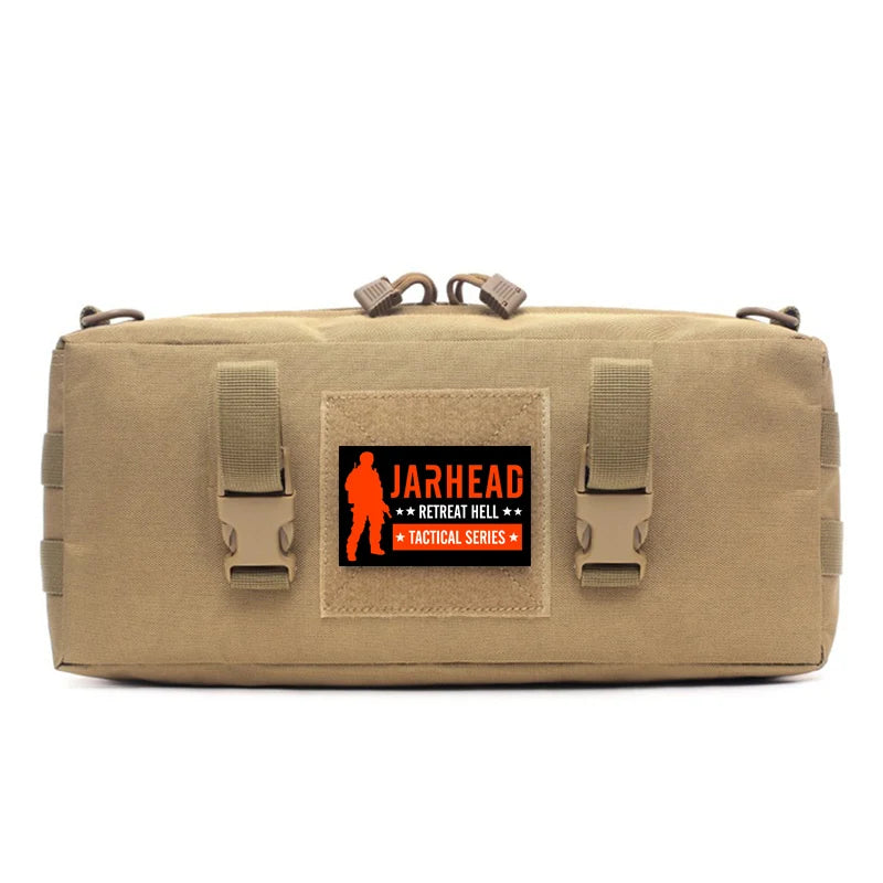 Tactical Pouch Molle EDC Nylon Waterproof Hunting Bag Sports Fishing Waist Pack Travel Camping Hunting Cross-body Shoulder Bag