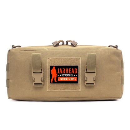 Tactical Pouch Molle EDC Nylon Waterproof Hunting Bag Sports Fishing Waist Pack Travel Camping Hunting Cross-body Shoulder Bag