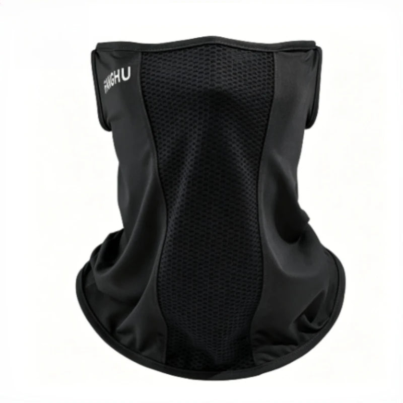 Mesh Breathable Ear Loop Neck Gaiter Elastic Sunscreen Anti-UV Face Covering Thin Sports for Men Women