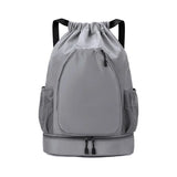 Custom logo outdoor Drawstring Sports Backpack Large Capacity badmintonta bag personality customization waterproof Nylon backpac