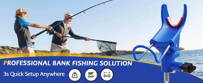 Heavy Duty 360 Fishing Rod Holder Stand