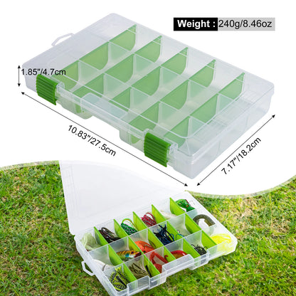 Goture Waterproof Tackle Box for Lures, Hooks & Baits