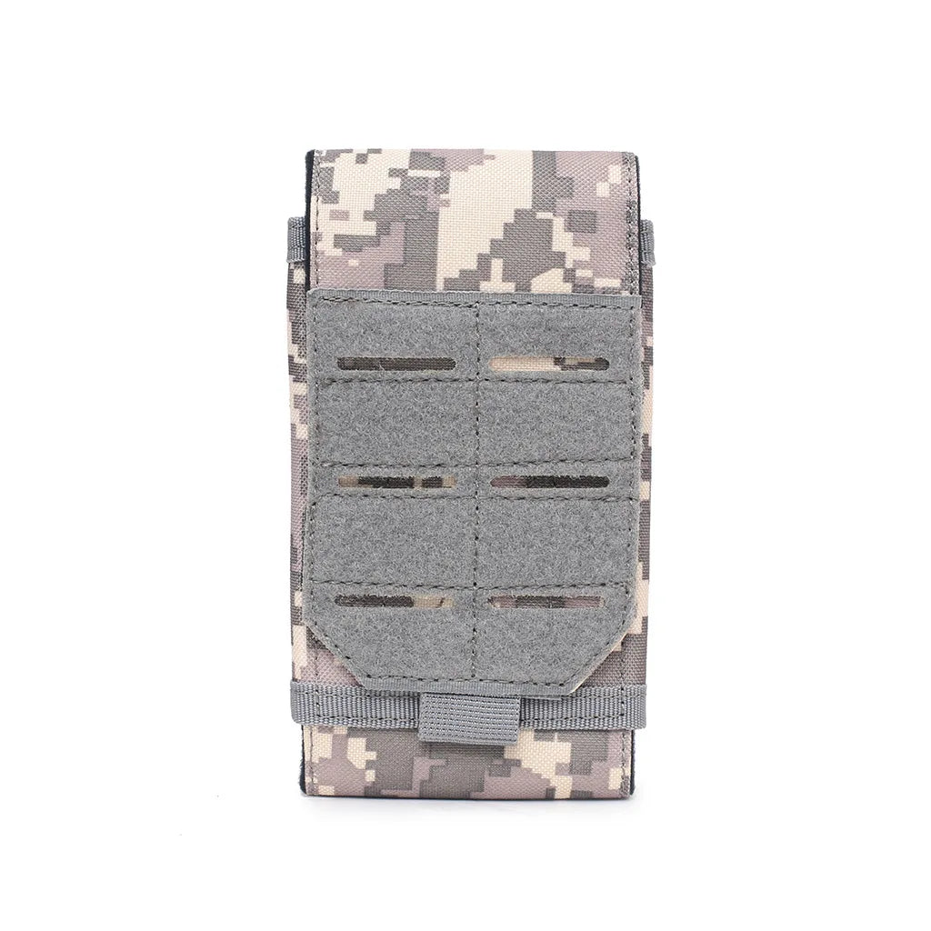 Outdoor Sports Molle Phone Pouch Waist Pack EDC Tool Bag Mobile Phone Holder Hiking Hunting Camping  Accessories Mag Holster Bag
