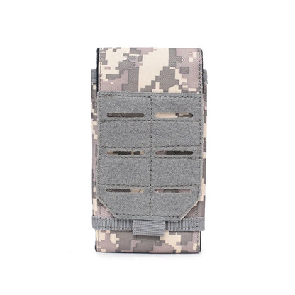 Outdoor Sports Molle Phone Pouch Waist Pack EDC Tool Bag Mobile Phone Holder Hiking Hunting Camping  Accessories Mag Holster Bag