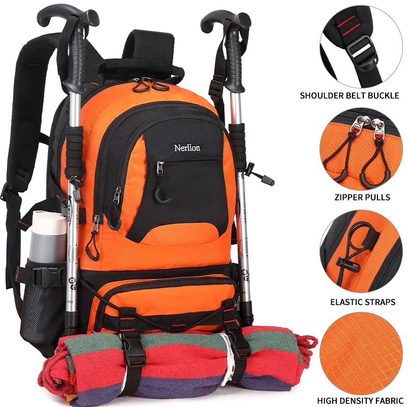 Student School Bag, Laptop Bag, Travel Bag, Hiking Backpack, Duffel Bag, Mountaineering Bag, Waterproof, Lightweight