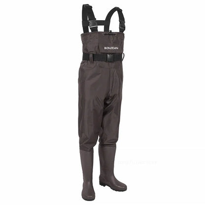 Waterproof Fishing Waders with Boots