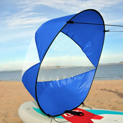 42" SUP Board Surf Wind Sail – Foldable Kayak & Surfboard Paddle Sail for Water Sports (5 Colors)