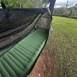 Lightweight Camping Hammock Tent with Mosquito Net Canopy Backpacking Travel Bed Includes Trees Perfect for Hiking Outdoor Use