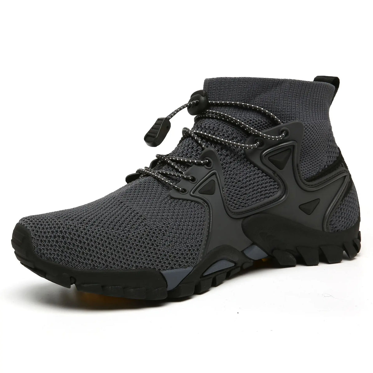Men’s High-Top Hiking Boots – Breathable Mesh Outdoor Sneakers for Walking, Mountaineering & Travel (Lightweight Comfort, 2025)