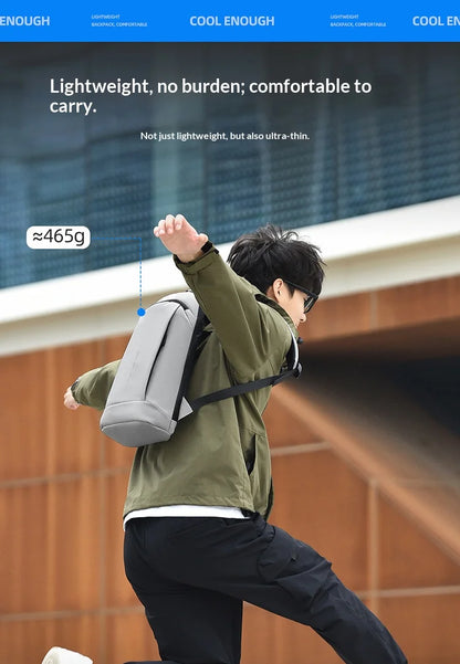 Homefish Men's Waterproof Backpack Ultra Lightweight Back Bag for Backpacks Men's Stylish Backpack 15.6" Notebook Backpack