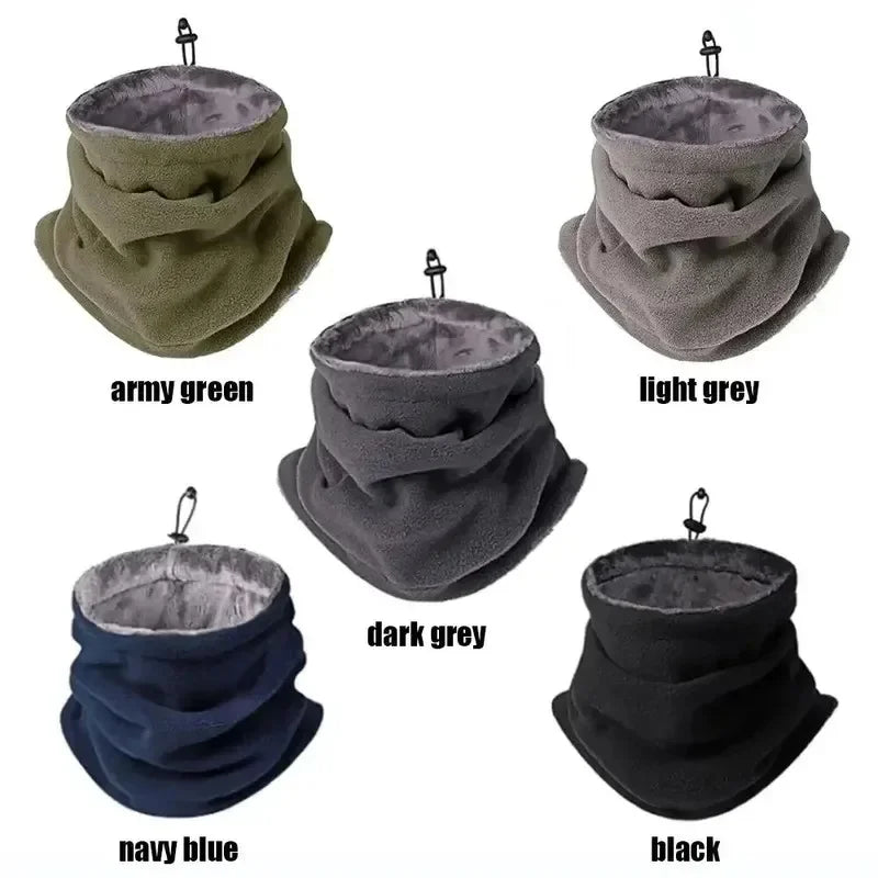 Men's Thermal Windproof Balaclava Face Mask, Fleece Lined Breathable Neck Gaiter for Skiing Cycling Motorcycling