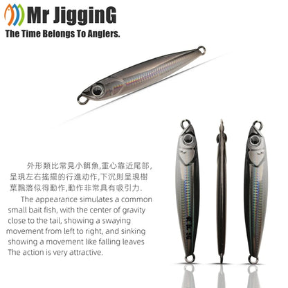 Mr JigginG Fast Sinking Metal Jig (10-40g)