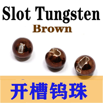 Royal Sissi Colorful Slotted Tungsten Beads (20 Pack)