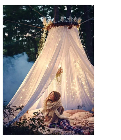 LED Solar Light Outdoor Garden Fairy String Light Waterproof Ambient Lamp for Christmas Patio Tree Party Camping Festive