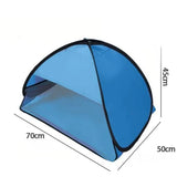 Beach Headrest Sunshade Tent UV-protecting Sunshelter Automatic Opened Portable Outdoor Camping Sunshade Tent For Adults Kids