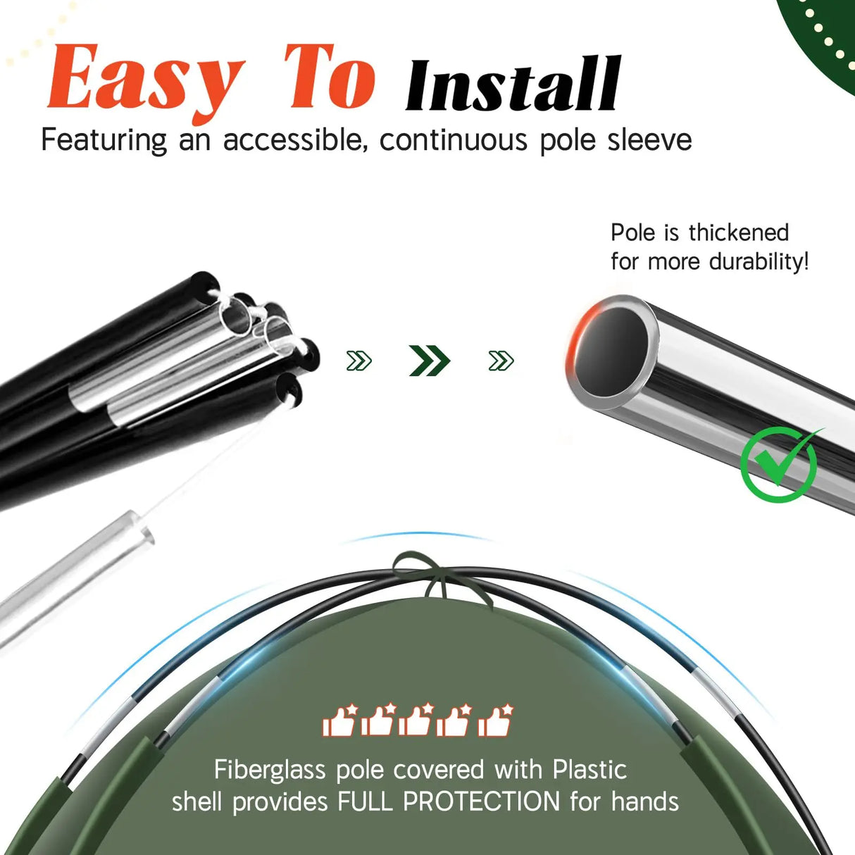 Tents for Camping 3-4 Person with Rainfly Camping Tents 100% Waterproof Windproof Tents for Camping with Removable Rainfly