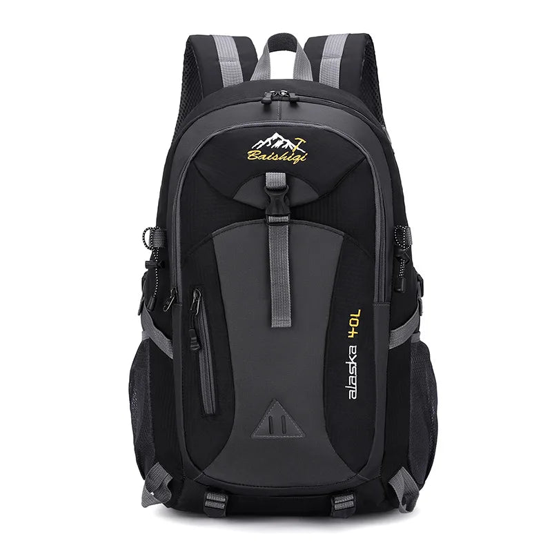 Travel Backpack Men's and Women's Outdoor Mountaineering Bag Large Capacity Waterproof Sports Camping Hiking Luggage Storage Bag