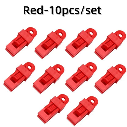 Crocodile Awning Clips – 10 Pack Reusable Tarp Clamps