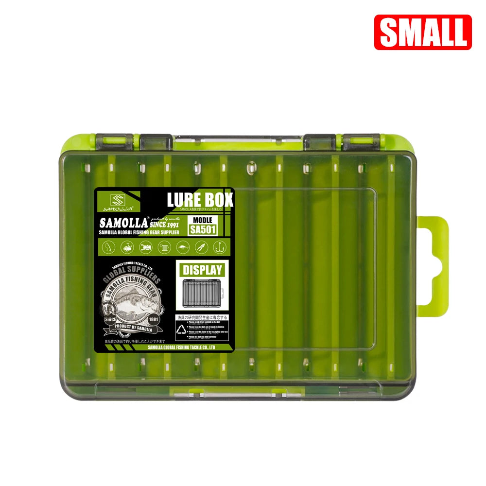SAMOLLA 14-Compartment Tackle Box