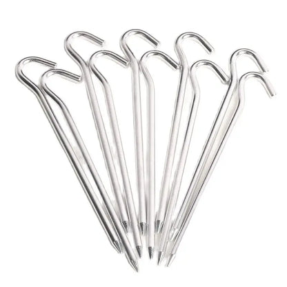 Aluminum Alloy Tent Pegs – 18cm, 10 Pack